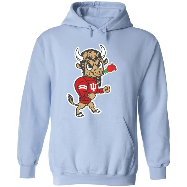 Indiana Hoosiers Rose Bowl 2025 Mascot Hoodie - Image 4