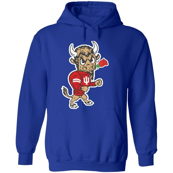 Indiana Hoosiers Rose Bowl 2025 Mascot Hoodie - Image 7