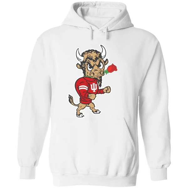 Indiana Hoosiers Rose Bowl 2025 Mascot Hoodie - Image 8
