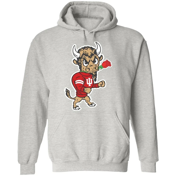 Indiana Hoosiers Rose Bowl 2025 Mascot Hoodie - Image 9