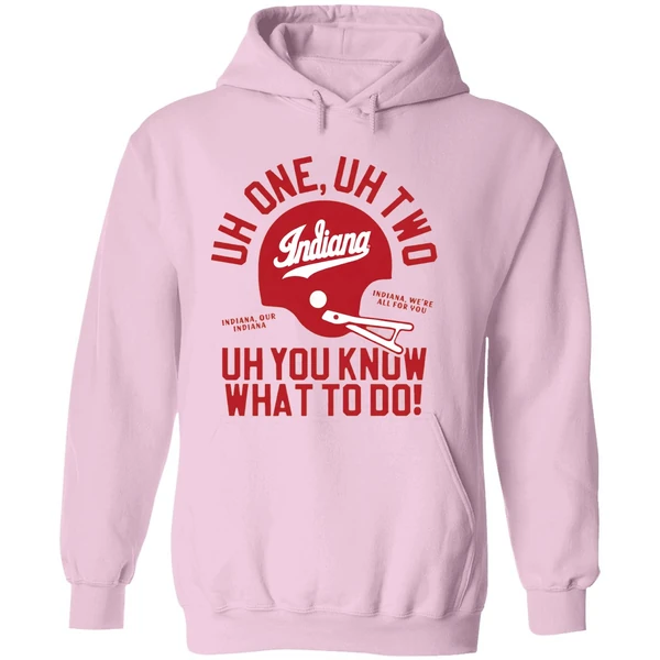 Indiana Hoosiers Uh One Uh Two Uh You Know What To Do Helmet Hoodie - Image 5