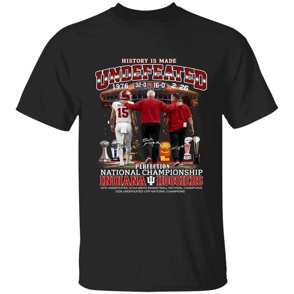 Indiana Hoosiers Undefeated History Is Made Shirt
