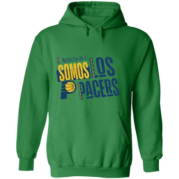 Indiana Pacers Somos Los Pacers Nba Hispanic Heritage Hoodie - Image 2