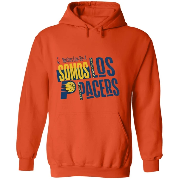 Indiana Pacers Somos Los Pacers Nba Hispanic Heritage Hoodie - Image 6