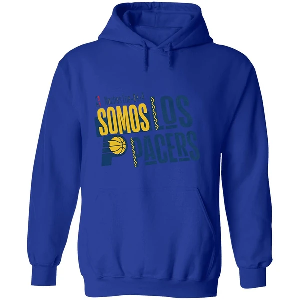 Indiana Pacers Somos Los Pacers Nba Hispanic Heritage Hoodie - Image 7
