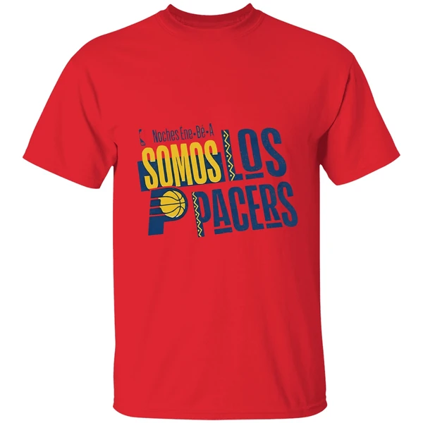 Indiana Pacers Somos Los Pacers Nba Hispanic Heritage Shirt - Image 4