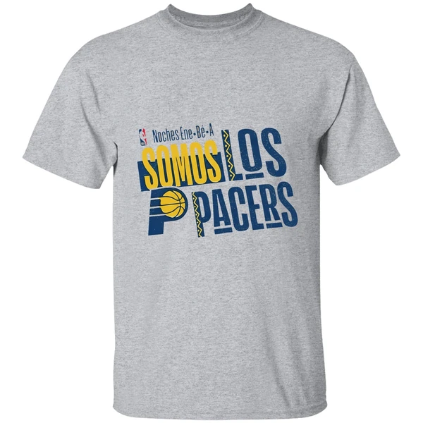 indiana pacers somos los pacers nba hispanic heritage shirt sportgrey