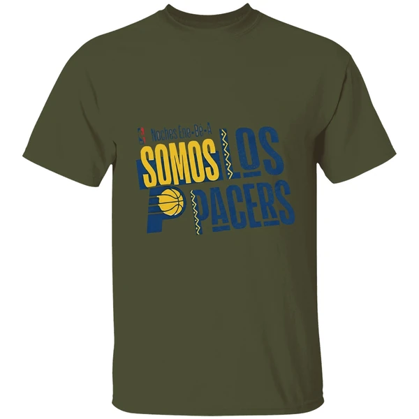 Indiana Pacers Somos Los Pacers Nba Hispanic Heritage Shirt - Image 9