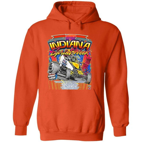 Indiana Sprint Week 2025 Sprint Week Hoodie - Image 6