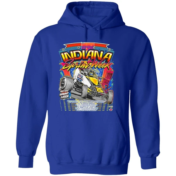 Indiana Sprint Week 2025 Sprint Week Hoodie - Image 7