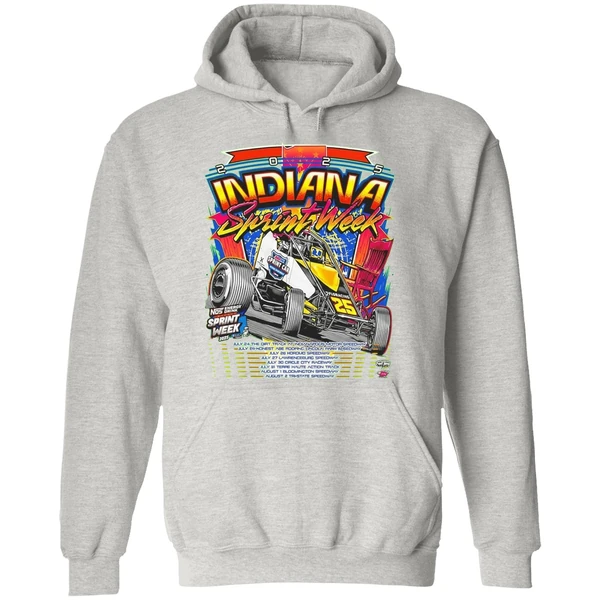Indiana Sprint Week 2025 Sprint Week Hoodie - Image 9