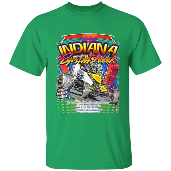 Indiana Sprint Week 2025 Sprint Week Shirt - Image 2