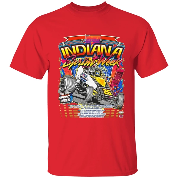 Indiana Sprint Week 2025 Sprint Week Shirt - Image 7