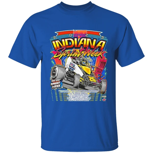 Indiana Sprint Week 2025 Sprint Week Shirt - Image 8