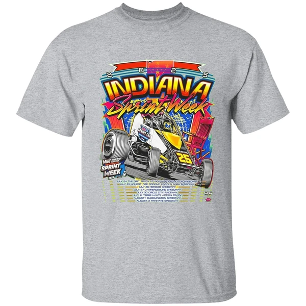 Indiana Sprint Week 2025 Sprint Week Shirt - Image 9