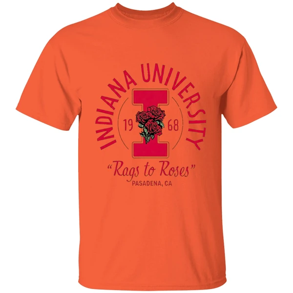 Indiana University 1968 Rags To Roses Pasadena Ca Shirt - Image 6