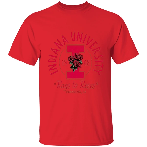 Indiana University 1968 Rags To Roses Pasadena Ca Shirt - Image 7