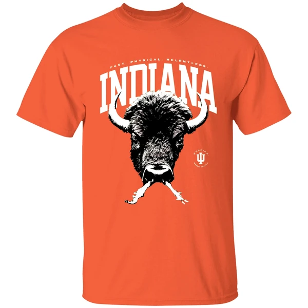 Indiana University Football Bison Relentless Shirt - Image 5