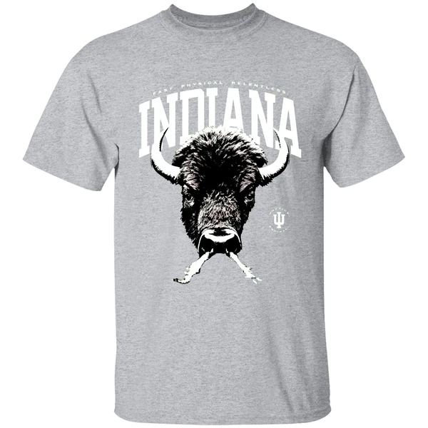 Indiana University Football Bison Relentless Shirt