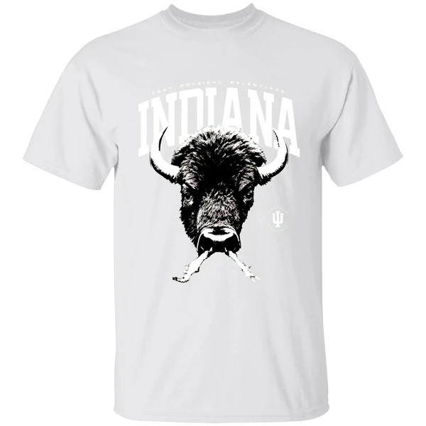 Indiana University Football Bison Relentless Shirt - Image 9