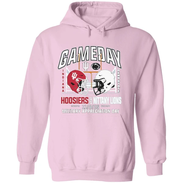 Indiana Vs Penn State 2025 Gameday Military Appreciation Day Hoodie - Image 5