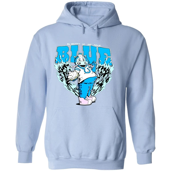 Indianapolis Colts 3x Mascot Of The Year Blue Hoodie - Image 4