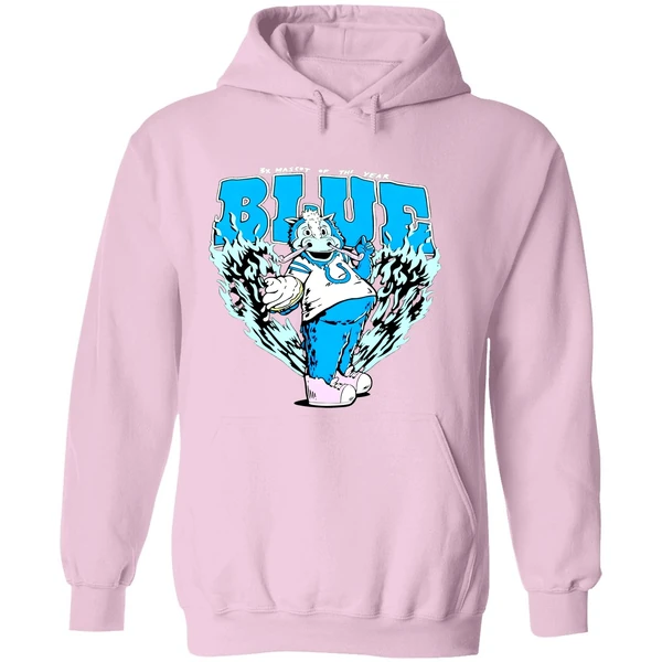 Indianapolis Colts 3x Mascot Of The Year Blue Hoodie - Image 5