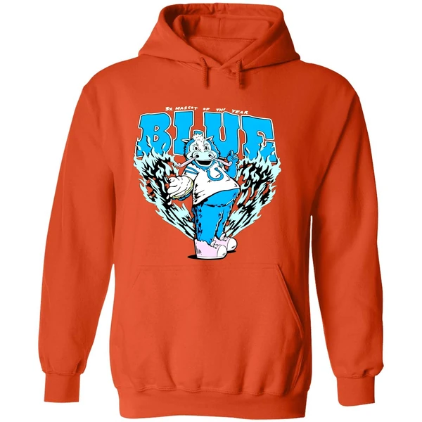 Indianapolis Colts 3x Mascot Of The Year Blue Hoodie - Image 6