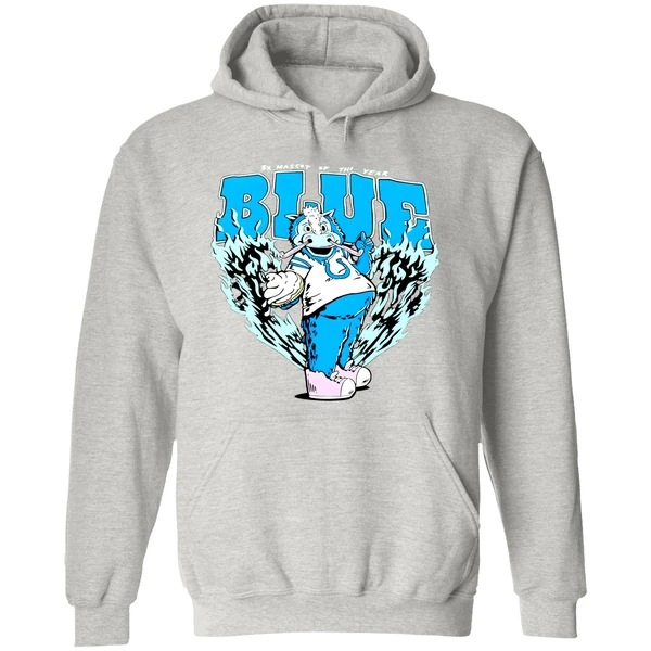 Indianapolis Colts 3x Mascot Of The Year Blue Hoodie - Image 9
