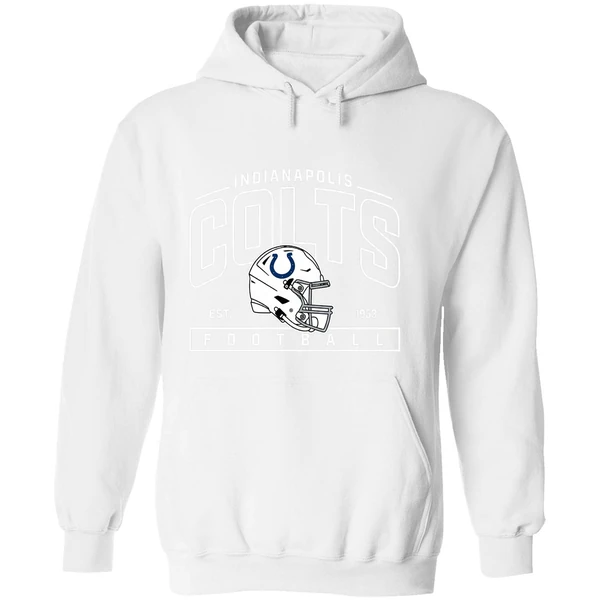 Indianapolis Colts Est 1953 Football Athletic Banner Hoodie - Image 8