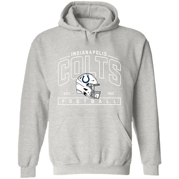 Indianapolis Colts Est 1953 Football Athletic Banner Hoodie - Image 9