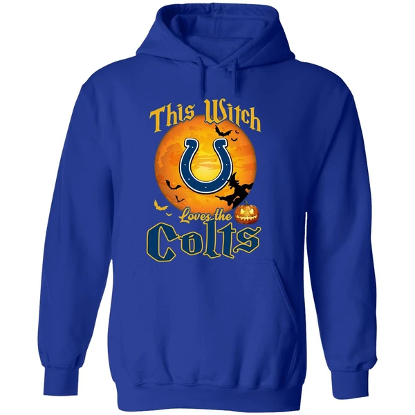 Indianapolis Colts Halloween Witch Hoodie - Image 7
