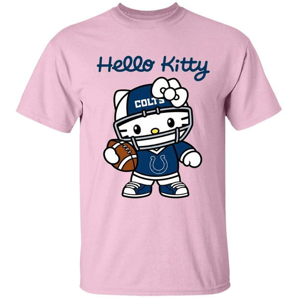 Indianapolis Colts Hello Kitty Shirt - Image 3