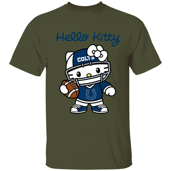 indianapolis-colts-hello-kitty-shirt-militarygreen