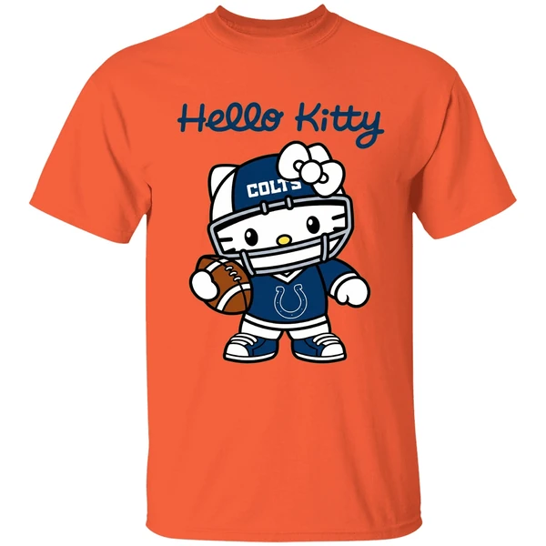 Indianapolis Colts Hello Kitty Shirt - Image 6