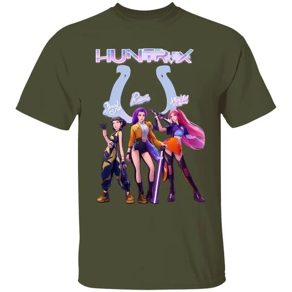 Indianapolis Colts K Pop Demon Hunters Shirt - Image 4