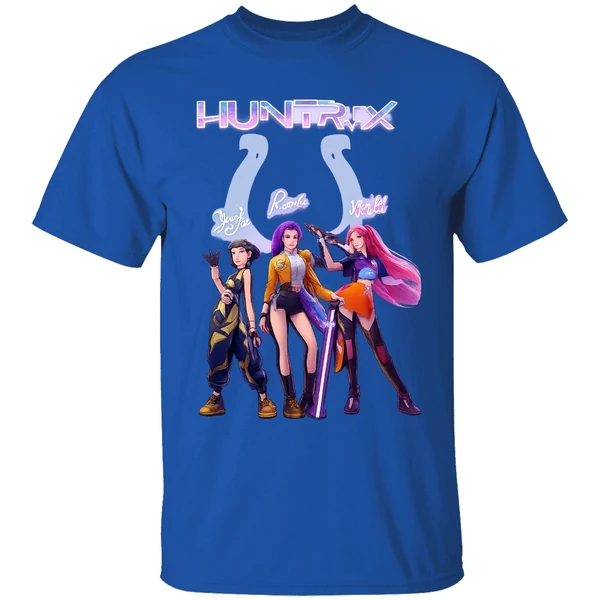 Indianapolis Colts K Pop Demon Hunters Shirt - Image 8