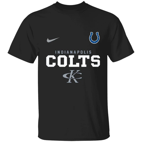 Indianapolis Colts Kenny Chesney Nfl Crossover No Shoes Nation Two Sided Shirt