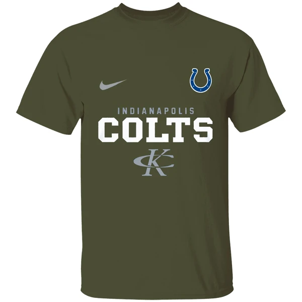 Indianapolis Colts Kenny Chesney Nfl Crossover No Shoes Nation Two Sided Shirt - Image 4