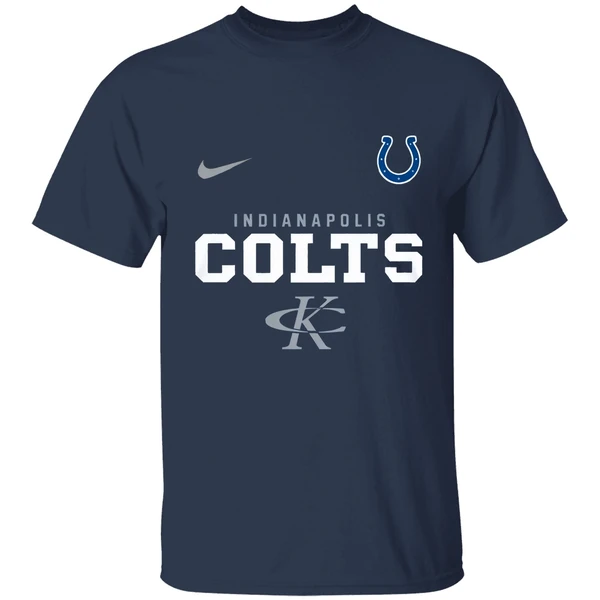 Indianapolis Colts Kenny Chesney Nfl Crossover No Shoes Nation Two Sided Shirt - Image 5