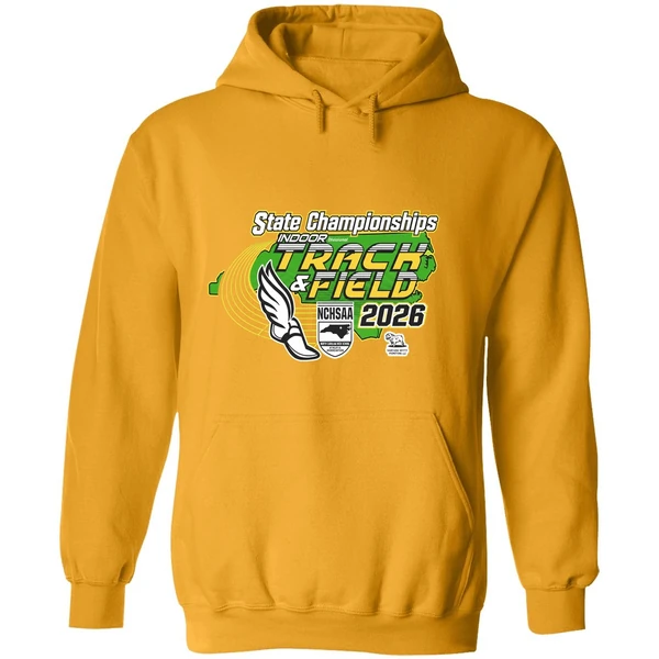 Indoor Track And Field States Nchsaa 2026 State Championships Hoodie