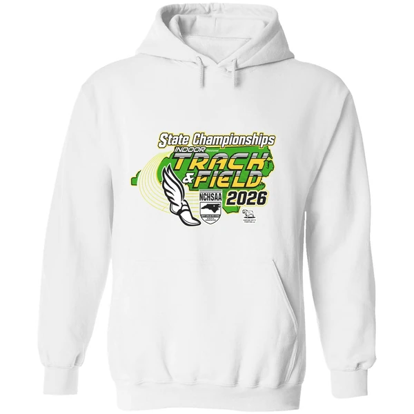Indoor Track And Field States Nchsaa 2026 State Championships Hoodie - Image 8