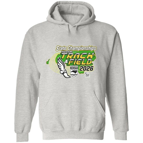 Indoor Track And Field States Nchsaa 2026 State Championships Hoodie - Image 9