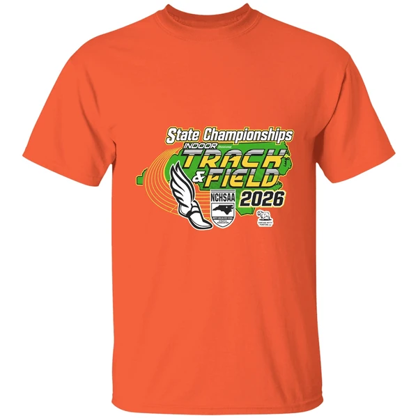 Indoor Track And Field States Nchsaa 2026 State Championships Shirt - Image 3