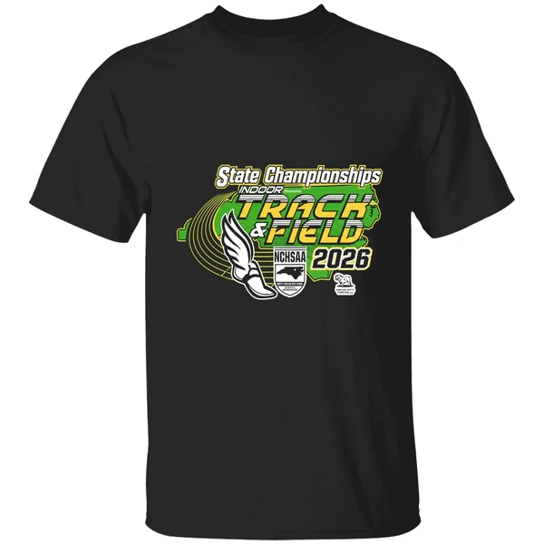 Indoor Track And Field States Nchsaa 2026 State Championships Shirt - Image 7