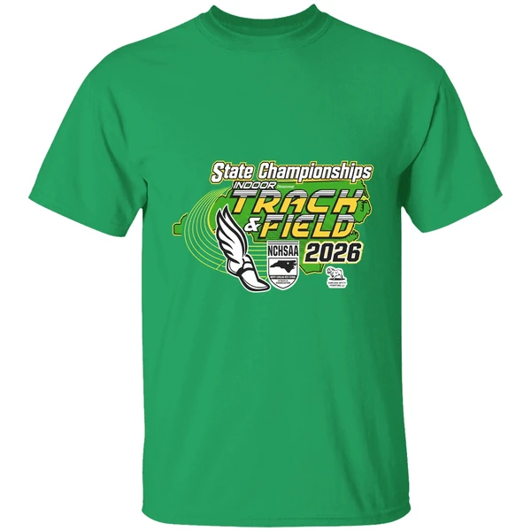 Indoor Track And Field States Nchsaa 2026 State Championships Shirt - Image 8