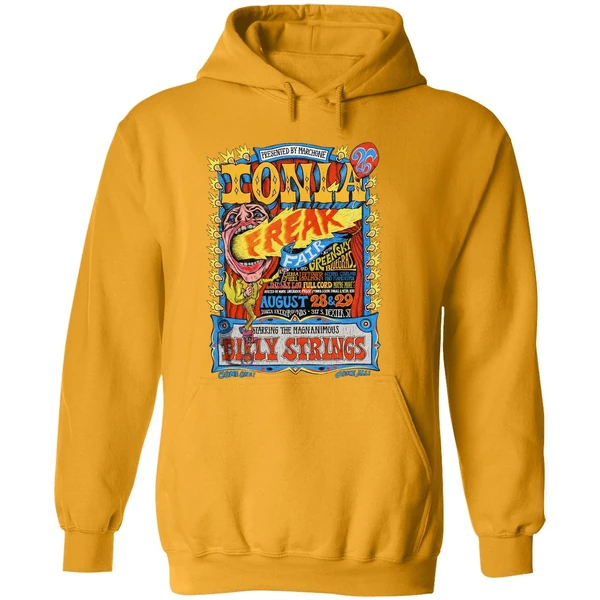 Ionia Freak Fair 2026 Event Tee With Full Lineup Starring Billy Strings Hoodie