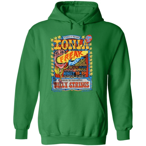 Ionia Freak Fair 2026 Event Tee With Full Lineup Starring Billy Strings Hoodie - Image 2