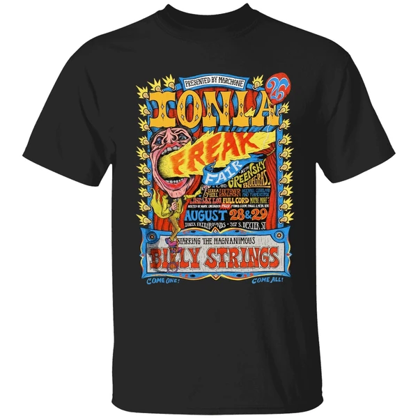 Ionia Freak Fair 2026 Event Tee With Full Lineup Starring Billy Strings Shirt