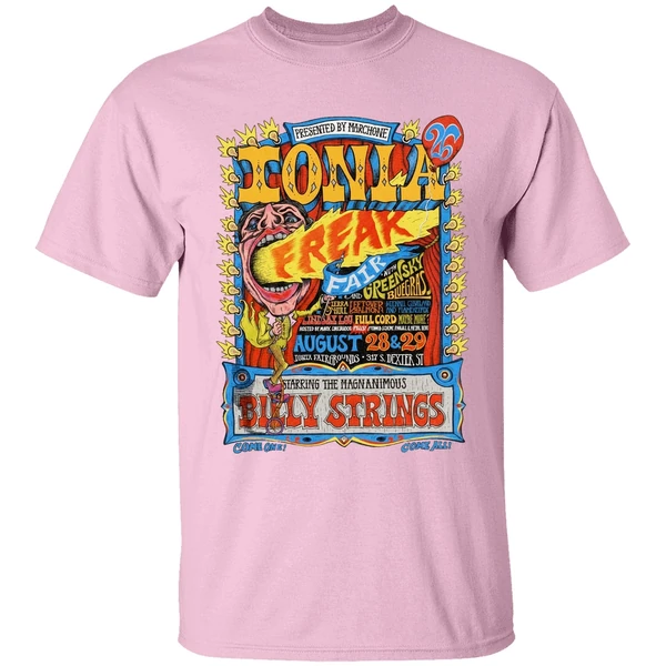 Ionia Freak Fair 2026 Event Tee With Full Lineup Starring Billy Strings Shirt - Image 3